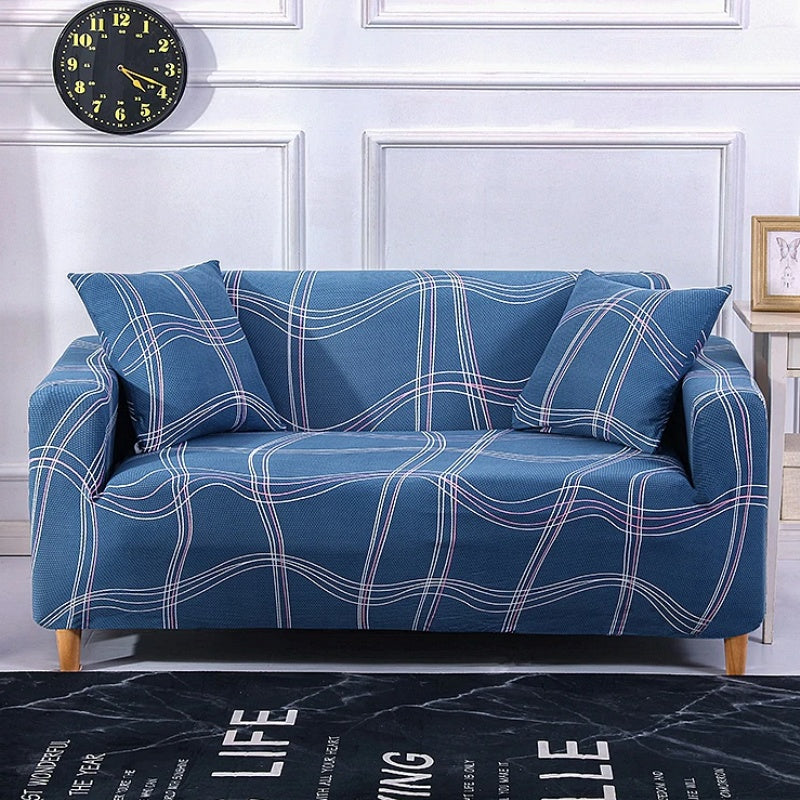 blue-striped-wave-pattern-sofa-couch-cover